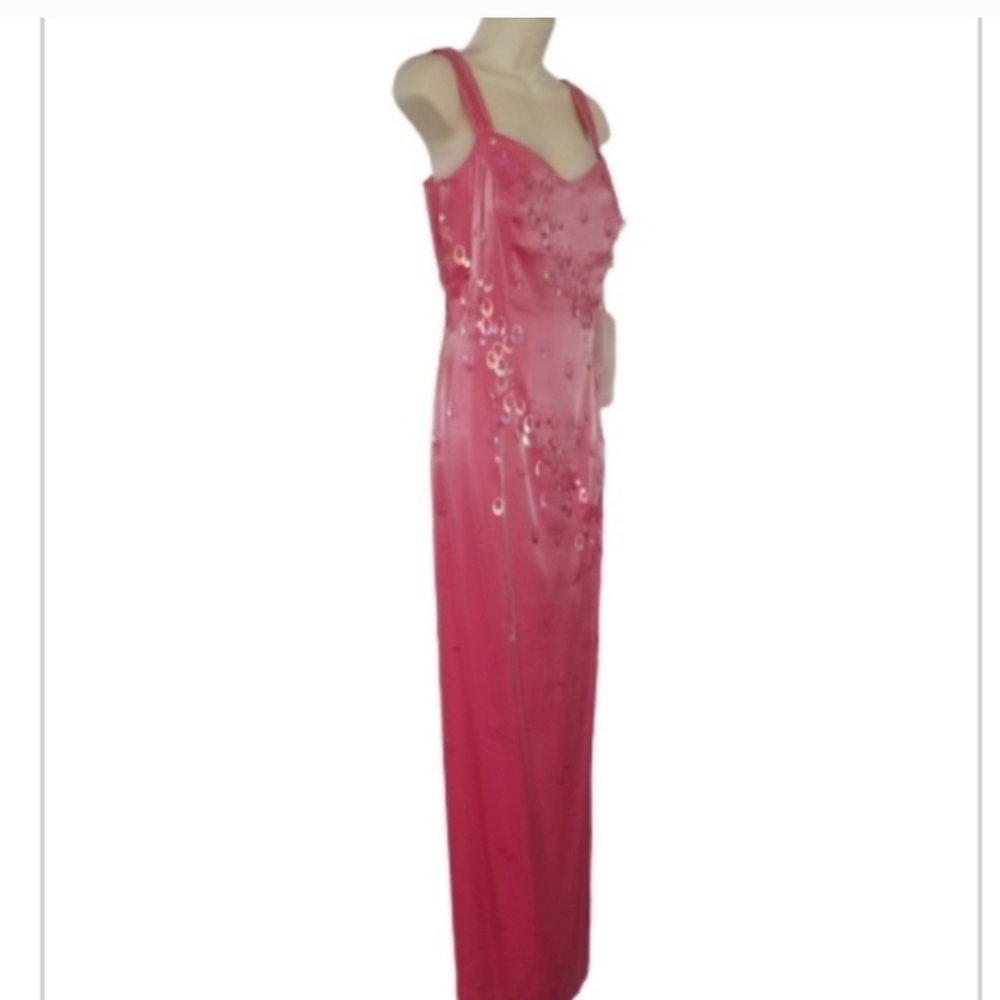 Nadine Dress Vintage 90s Loop & Round Sequins Marilyn Monroe Pink Size 7